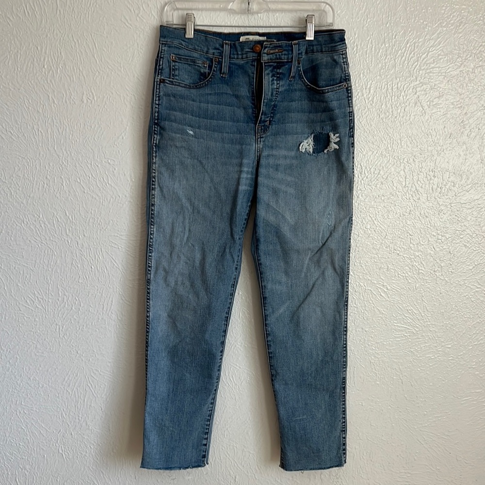 Madewell Stovepipe Jeans in Holburn Wash